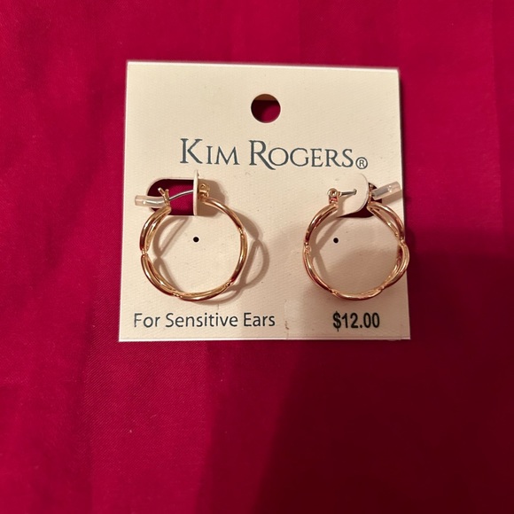 Kim Rogers Hoop Earrings - Picture 1 of 3